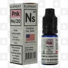 Pink Lemonade by Element NS20 E Liquid | 10ml Bottles, Nicotine Strength: NS 10mg, Size: 10ml (1x10ml)