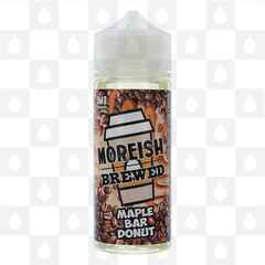 Maple Bar Donut by Moreish Brewed E Liquid | 100ml Short Fill, Strength & Size: 0mg • 100ml (120ml Bottle)