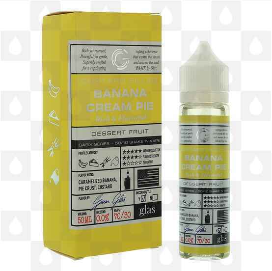 Banana Cream Pie by Glas Basix E Liquid | 50ml Short Fill