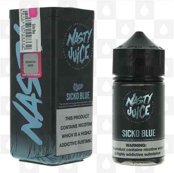 Sicko Blue by Nasty Juice E Liquid | 50ml Short Fill