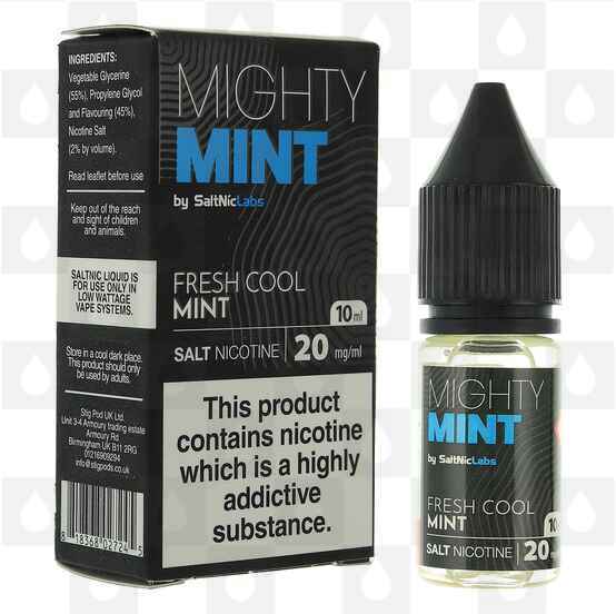 Mighty Mint Nic Salt 20mg by VGOD E Liquid | 10ml Bottles